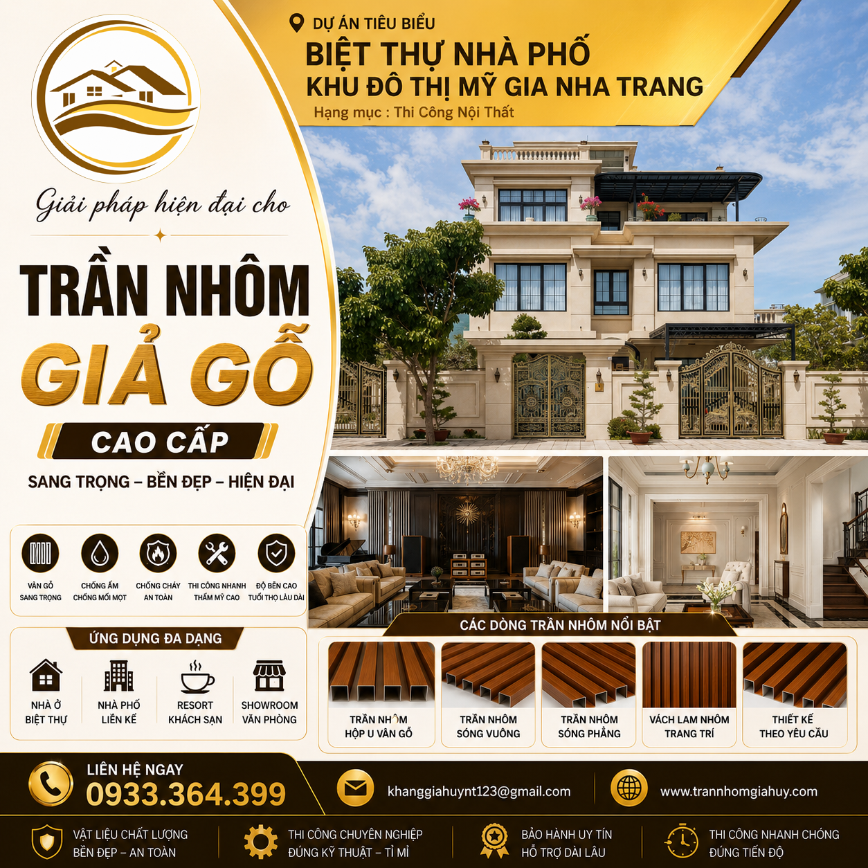 Dự án Biệt Thự Nhà Phố KĐT Mỹ Gia Nha Trang