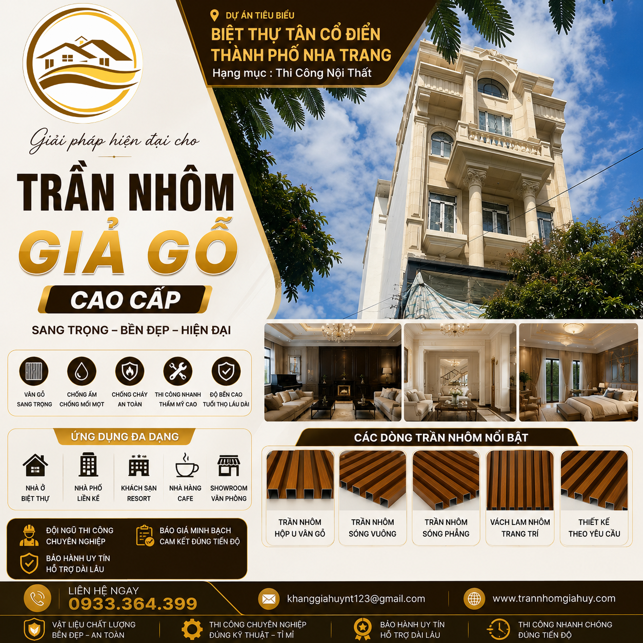 Dự án Biệt Thự Tân Cổ Điển Thành Phố Nha Trang